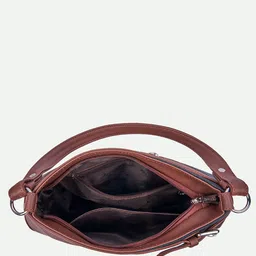 ZOUK Printed Leather Shopper Handheld Bag image 4