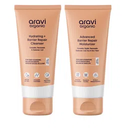 Aravi Organic Set Of 2 Hydrating Barrier Repair Cleanser & Moisturizer - 100 ml Each-17