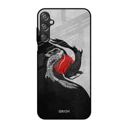 QRIOH Japanese Art Printed Sleek & Lightweight Silicone Samsung Galaxy M15 5G Back Case-picture-20