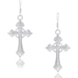 Missmister Silver-Plated Brass Earrings-image-9