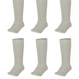 MUKHAKSH Unisex Grey Socks-image-91