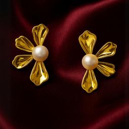 ISHTAARA Women Gold Earrings-image-35