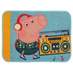 Saral Home Peppa Pig Printed Anti Slip Rubber Door Mat -Blue-image-40