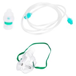 Control D Child Mask Kit With Airtube & Medicine Chamber For Nebulizer - White-87