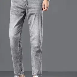 StyleCast x Revolte Men Regular Fit Mid-Rise Light Fade Jeans-image-39