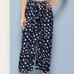 BAESD Women Printed Flared Handloom Cropped Palazzos-image-87