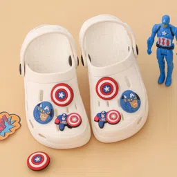 Yellow Bee Boys Self Design Clogs-42