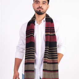 Mast & Harbour Unisex Striped Scarf-picture-28