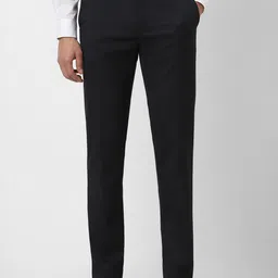 Peter England Men Slim Fit Trousers-picture-48