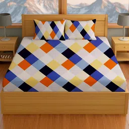IVAZA Multi Queen Bedsheets-27