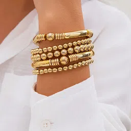 StyleCast x Revolte Women Gold-Plated Bracelet image 2