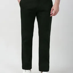 Peter England Casuals Men Slim Fit Cotton Trousers-picture-4