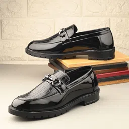 Mactree Men Round Toe Formal Loafers-image-69
