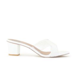 TAYDOL Solid Open ToeBlock-Heeled Heels image 2