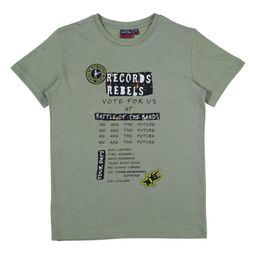 Gini and Jony Boys Typography Printed T-shirt-96