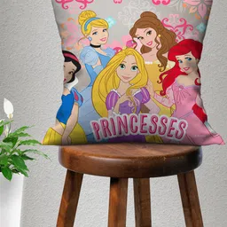 Disney Multicoloured Princess Printed Cushion With Cover-image-46