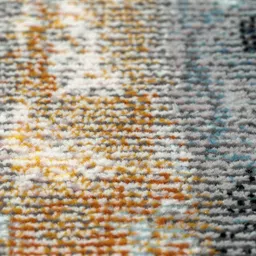 OBSESSIONS Brown & Grey Abstract Floor Runners image 5
