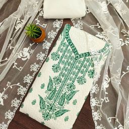 Rangtulika Women Ethnic Motifs Printed Unstitched Dress Material-image-35