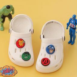 Yellow Bee Boys Self Design Rubber Clogs-15