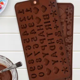 Kuber Industries 3-Pcs Cookies Chocolate Mould Cake Tray-23