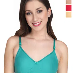 Liigne Pack Of 4 Full Coverage Lightly Padded Bra-50