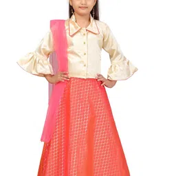 BAESD Girls Ready to Wear Lehenga & Blouse With Dupatta-image-111