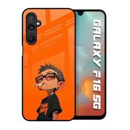 QRIOH Quirky Printed Samsung Galaxy F16 5G Back Case Mobile Accessories-picture-37