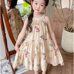 LULU & SKY Floral Print A-Line Dress-image-94