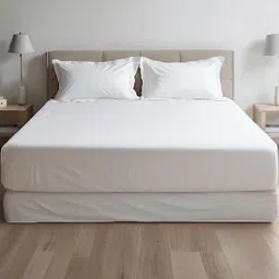 Paradiso 400 Pure Cotton - Pearled Ivory, Fitted Bedsheet Set-picture-30