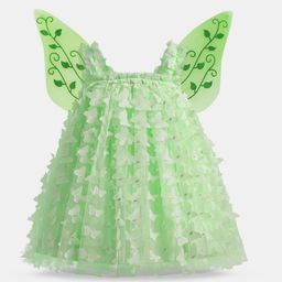 YK Girls Shoulder Straps A-Line Dress-image-26