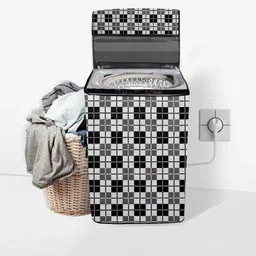 Stylista Waterproof and Dustproof PVC Washing Machine Cover-image-7
