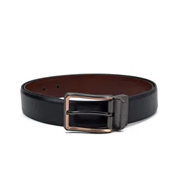 Da Milano Men Textured Leather Formal Belt-image-7