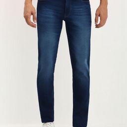 Allen Solly Men Skinny Fit Low Distress Light Fade Jeans-image-59