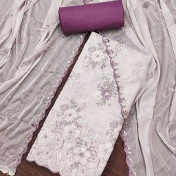 MANVAA Embroidered Unstitched Dress Material-image-91