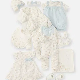 Giggles by Babyshop Infant Girls Printed Long Sleeves Rompers-image-70