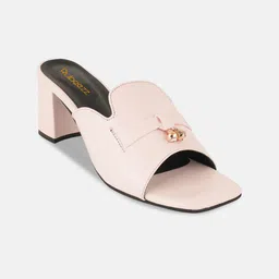 Rubeezz Open Toe Block Heel Sandals with Tassels-picture-29