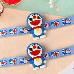 Ascension Kids Set Of 2 Rakhi With Greeting Card With Roli Chawal-image-30