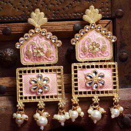 Anouk Contemporary Drop Earrings-47