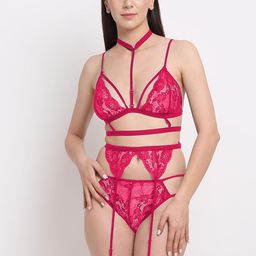 Krelin Women Seamless Babydoll & Panty Set-image-4