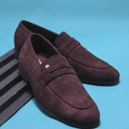 WAVE WALKER Men Suede Loafers-image-95