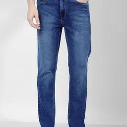 fineblu Men Slim Fit Mid-Rise Light Fade Stretchable Jeans-picture-26