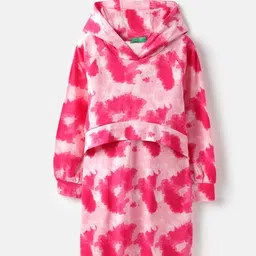 United Colors of Benetton Tie and Dye Dyed T-shirt Dress-picture-22
