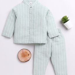 Clt.s Unisex Kids Striped Night suit-image-69