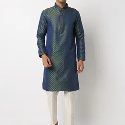 Ethnicity Men Ethnic Motifs Regular Kurta with Pyjamas-picture-5