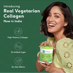 HK VITALS Skin Radiance Collagen Veg Powder with Vitamin C & E 100 g - Mixed Fruit Flavour image 5