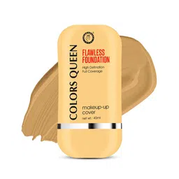 Colors Queen High Definition Full Coverage Flawless Foundation 40ml - Medium Beige 06 image 4
