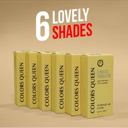 Colors Queen High Definition Full Coverage Flawless Foundation 40ml - Medium Beige 06 image 5