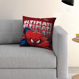 Marvel Kids Blue & Red Spiderman Filled Cushion With Cover-image-92