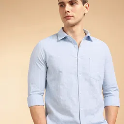 French Connection Men Premium Slim Fit Printed Pure Cotton Casual Shirt-image-37