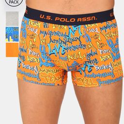 U.S. Polo Assn. Men Pack of 4 Printed Trunks15887356-31